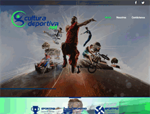 Tablet Screenshot of culturadeportiva.net